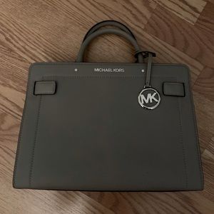 Gray Michael Kors Purse